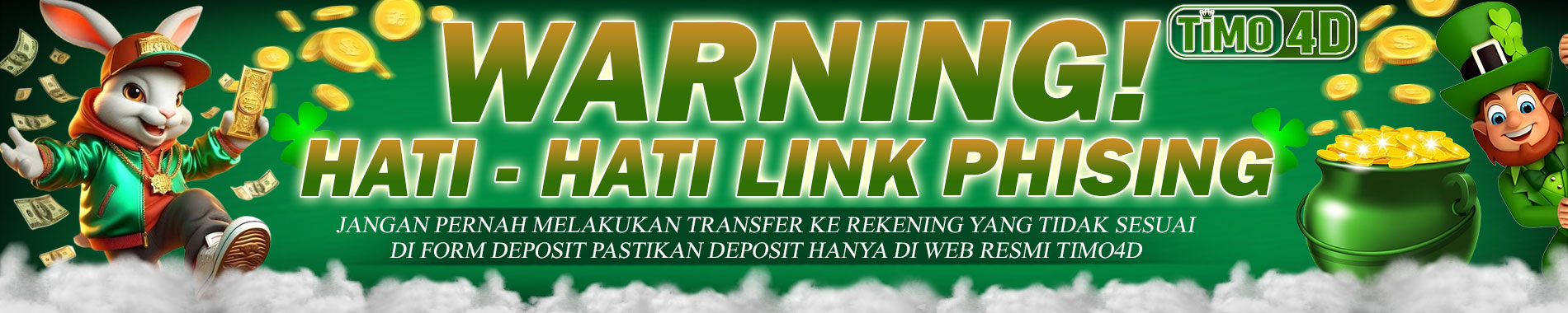 WARNING ! LINK PHISING TIMO4D